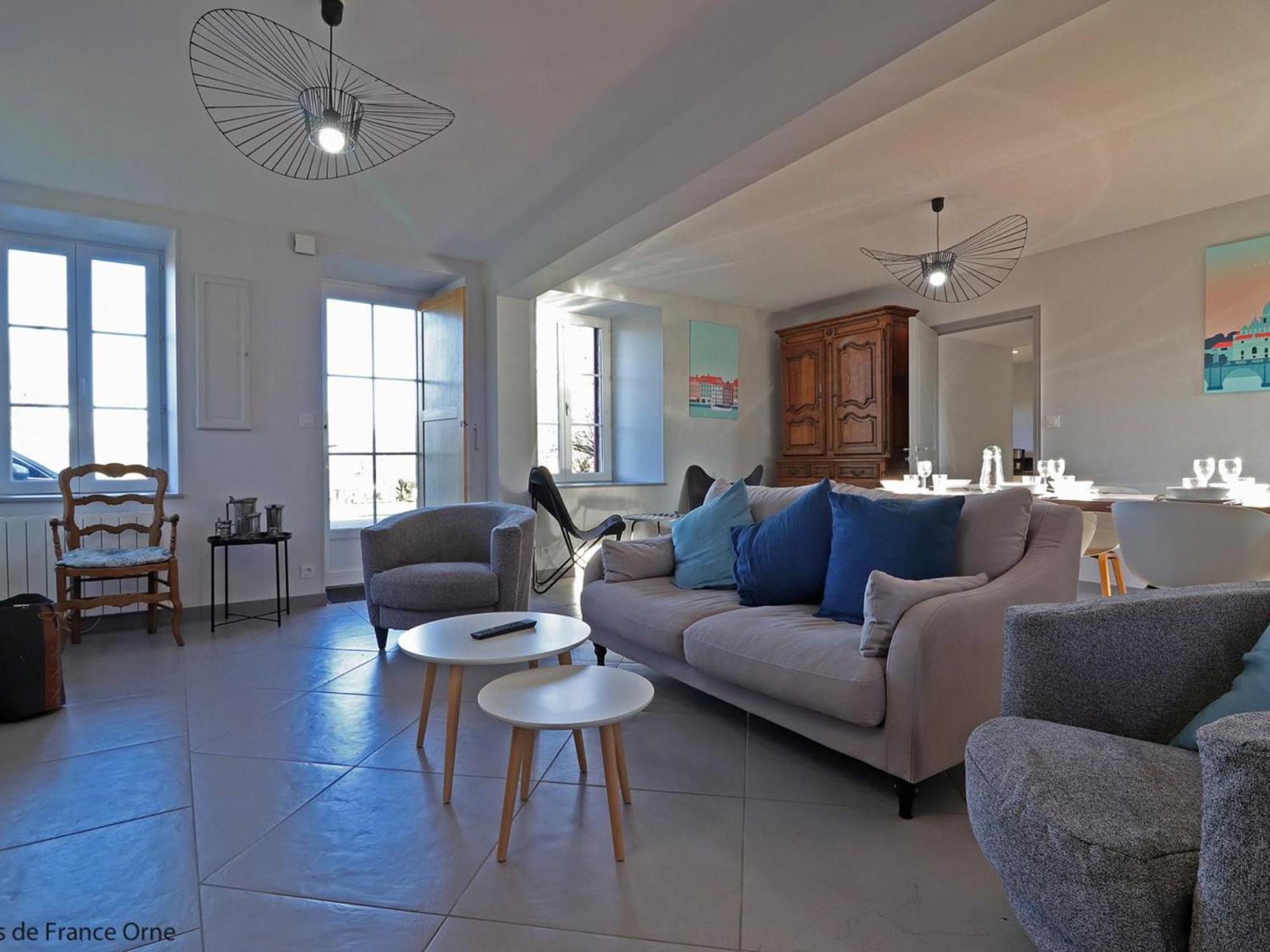 Maison Normande Renovee Avec Grand Jardin, Ideale Pour Famille, Proche Lac Et Randonnees - Fr-1-497-143 Menil-Gondouin Eksteriør bilde