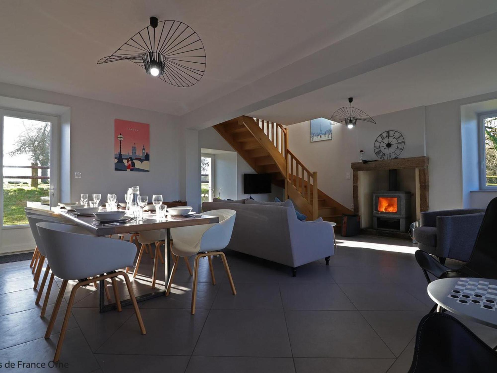 Maison Normande Renovee Avec Grand Jardin, Ideale Pour Famille, Proche Lac Et Randonnees - Fr-1-497-143 Menil-Gondouin Eksteriør bilde
